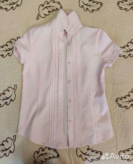 Школьные рубашки для девочки 128 134