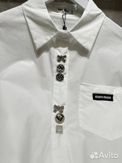 Рубашка MIU MIU Премиум