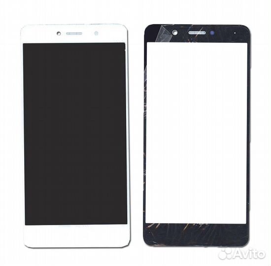 Стекло Huawei Honor 6X / GR5 2017 белое