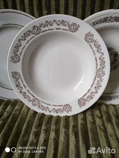 Тарелки суповые СССР