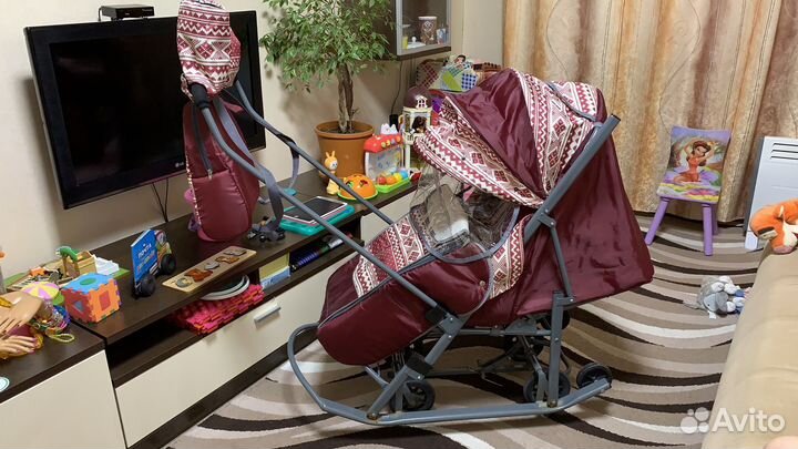 Коляска санки