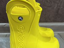 Сапожки crocs c 9