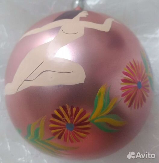 Елочные игрушки шар большой