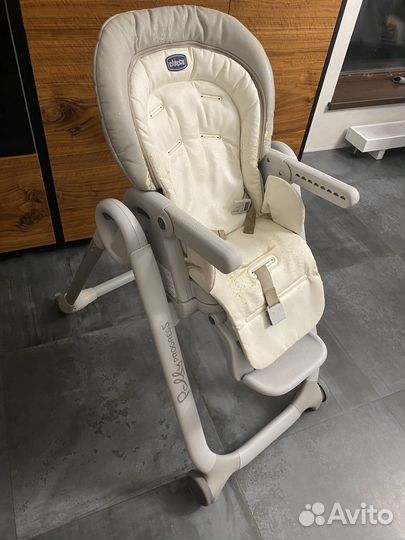 Стульчик для кормления chicco polly progress 5