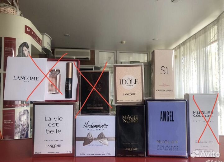 Lancôme Azzaro Mugler,atelier cologne оригинал