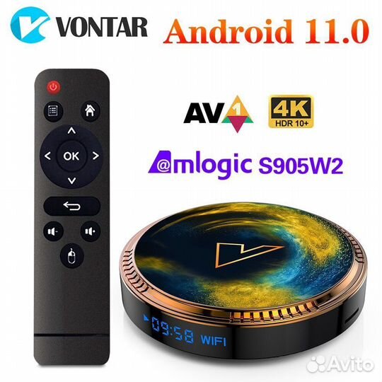 Smart TV Box Vontar X2 Android 11.0 Amlogic
