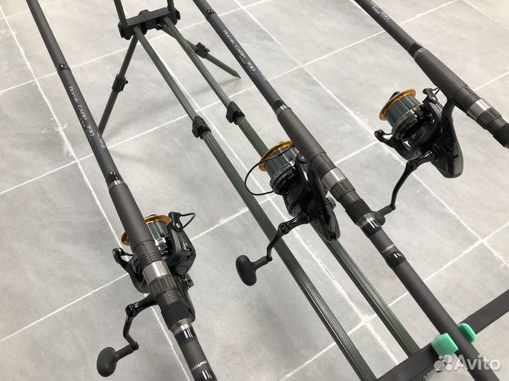 Карповый набор на 3 уд с род подом и сигналками