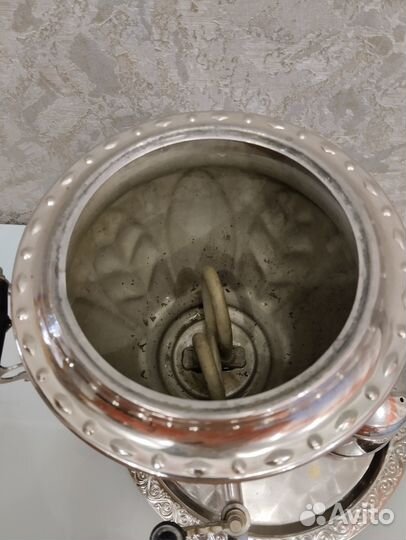 Самовар с подносом