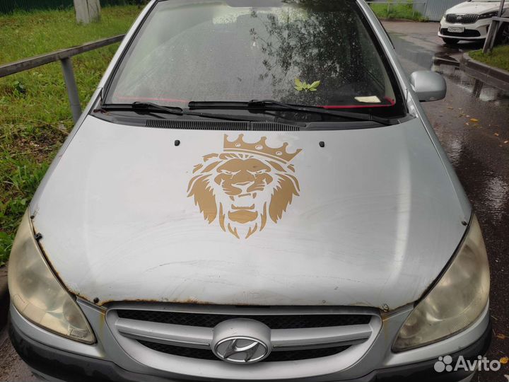 Капот Hyundai Getz 2005-2011