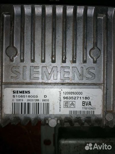 Эбу мозги АКПП пежо 406