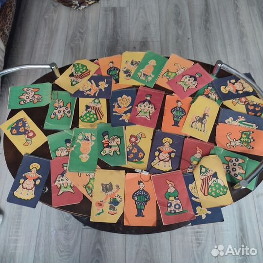 Советские бумажные флажки на елку