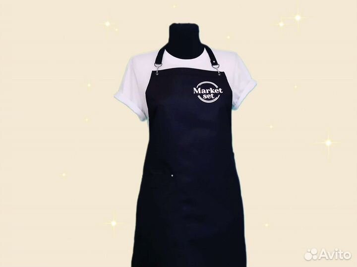 Фартук для кафе с логотипом