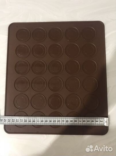 Силиконовый коврик для выпечки макаруни