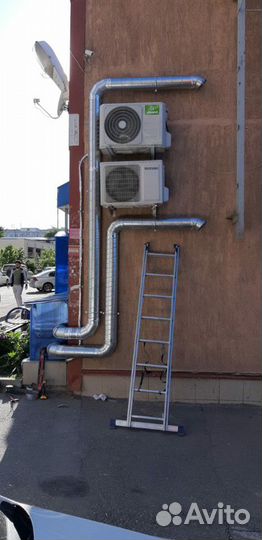 Монтаж Сплит систем и вентиляции