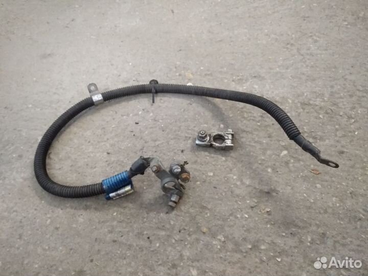 Клемма аккумулятора с проводом толстым