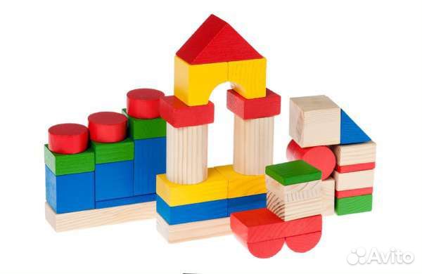 Развивающие игрушки кубики деревянные Томик