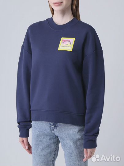 Толстовка хлопковая с принтом Karl Lagerfeld