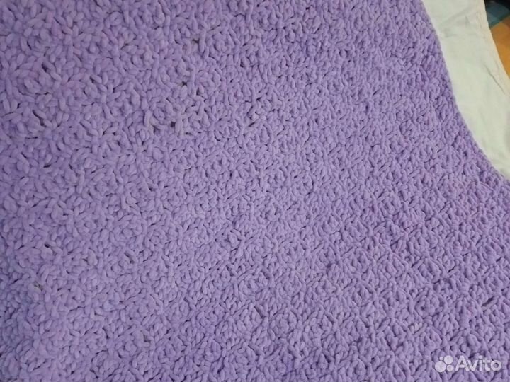 Плед детский вязаный ручная работа