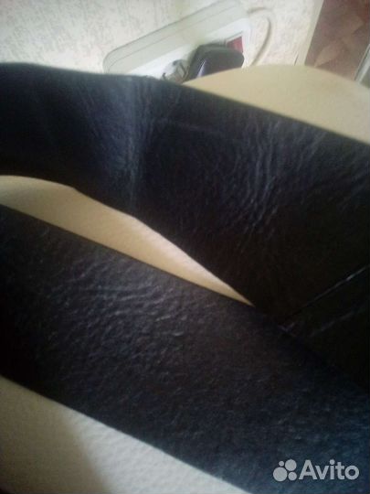 Кожаный ремень для сумки