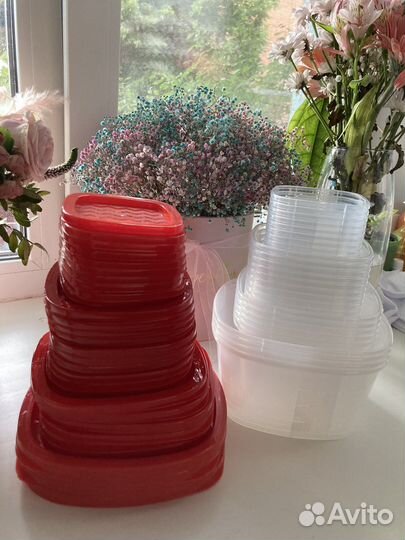 30 шт Пластиковые контейнеры для хранения еды