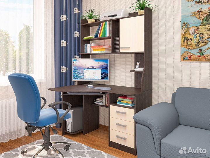 Стол компьютерный угловой ск-25