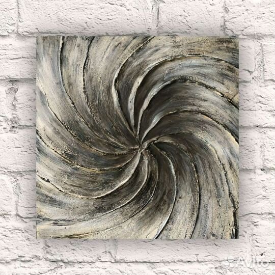 Фактурная картина ручной работы