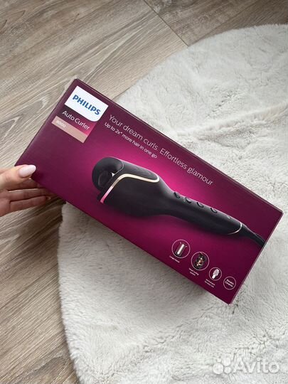 Philips auto curler Щипцы для завивки 8000