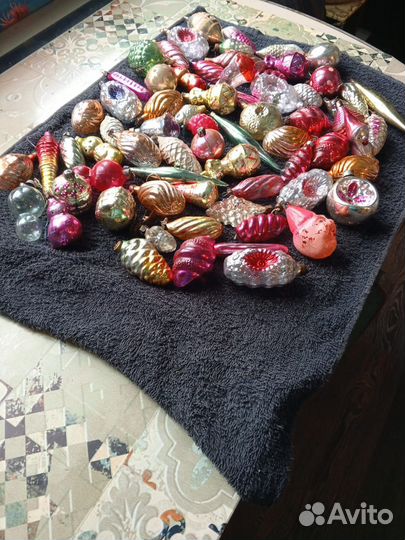 Ёлочные игрушки старинные