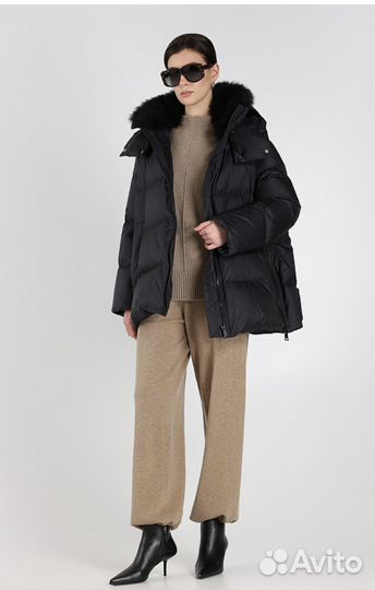 Пуховик женский yves salomon