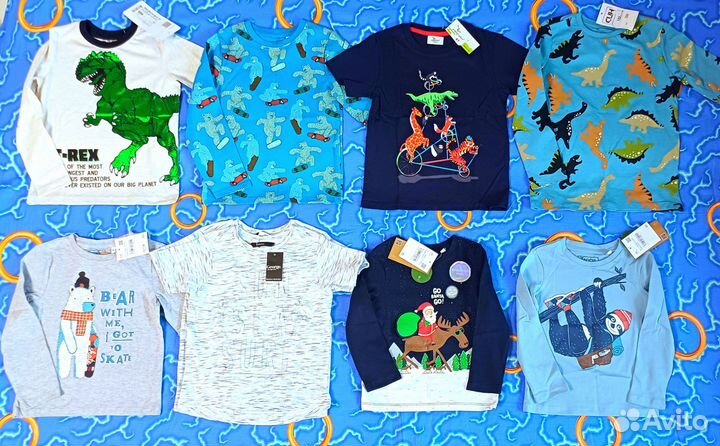 Новые фирменные вещи 98-122