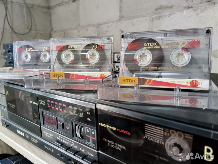 Кассетная дека вега 122