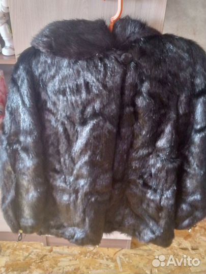 Шуба из стриженной нутрии