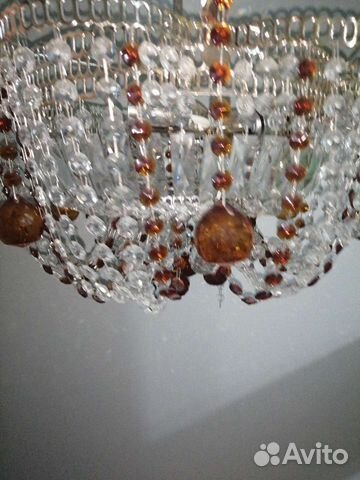 Люстра хрустальная