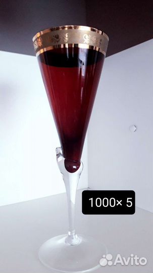 Цветные бокалы богемия,чехия