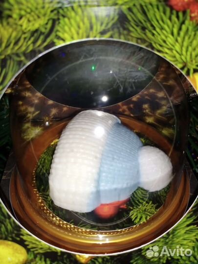 Новогодний набор из мыла ручной работы