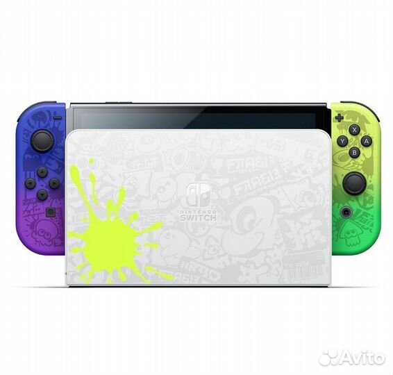 Игровая приставка Nintendo Switch oled 64Gb Splato