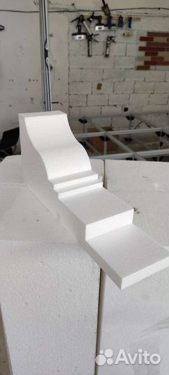 Резка пенопласта, пенополистирола на чпу станке