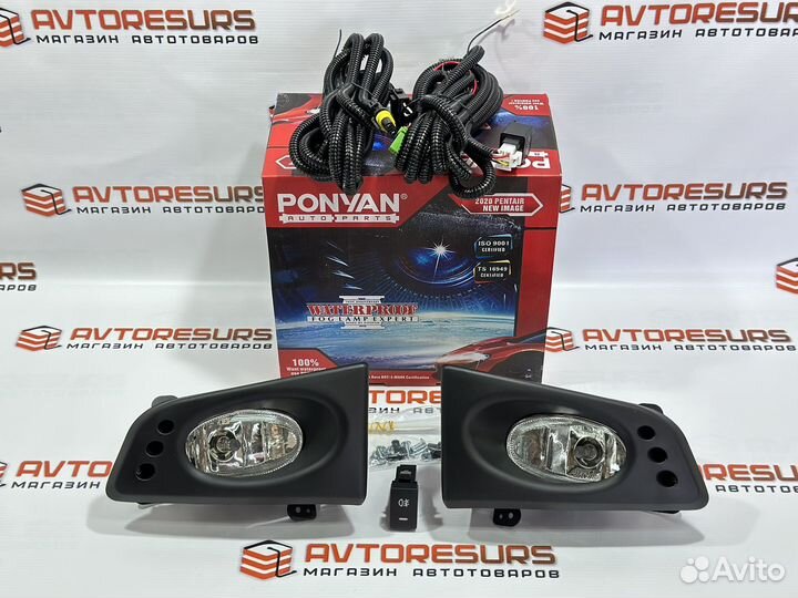 Фары противотуманные Honda Fit GE 2007-2009