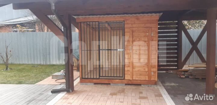 Вольер уличный для собак / щенков Н7 4х2м