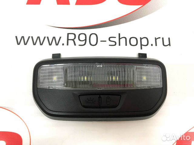 Плафон освещения второго ряда черный Веста Спорт