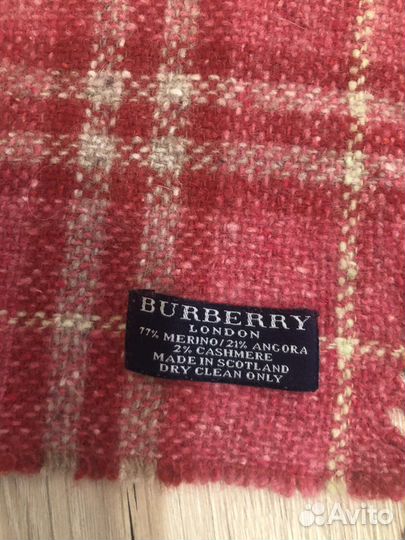 Шарф burberry