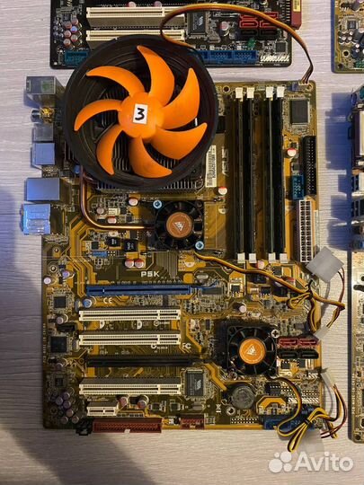 Набор мат плата 775 + xeon 5440 + 8gb DDR2 + кулер