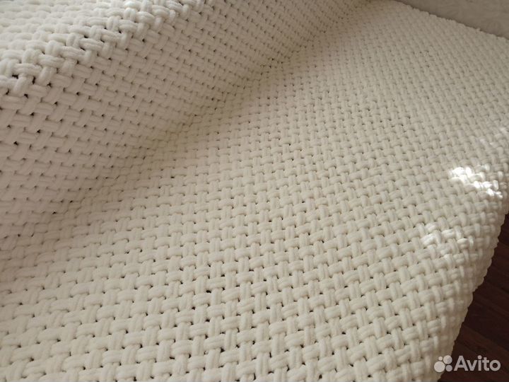 Плед из ализе пуффи