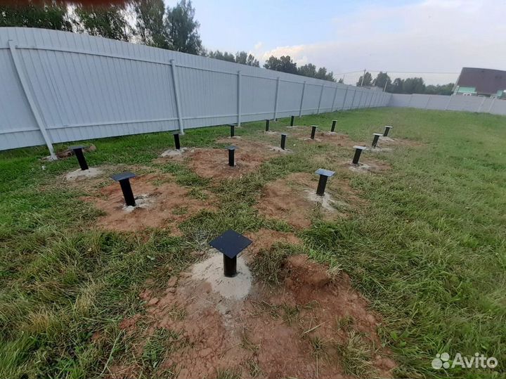 Винтовые сваи / Свайный фундамент под ключ