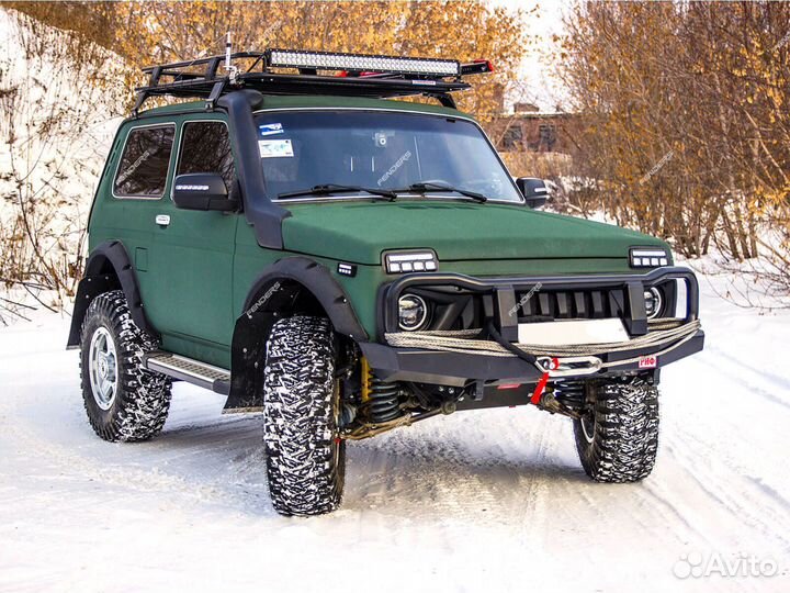 Расширители арок Lapter для ваз Лада Нива 2121 4х4