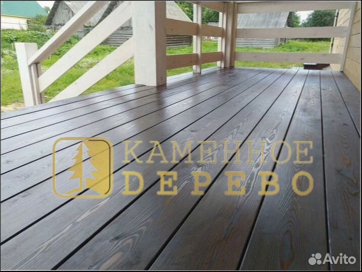 Забор из Каменного Дерева