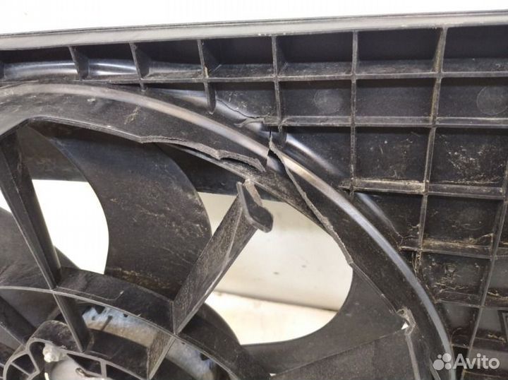 Диффузор с вентилятором передний Volkswagen Polo 5