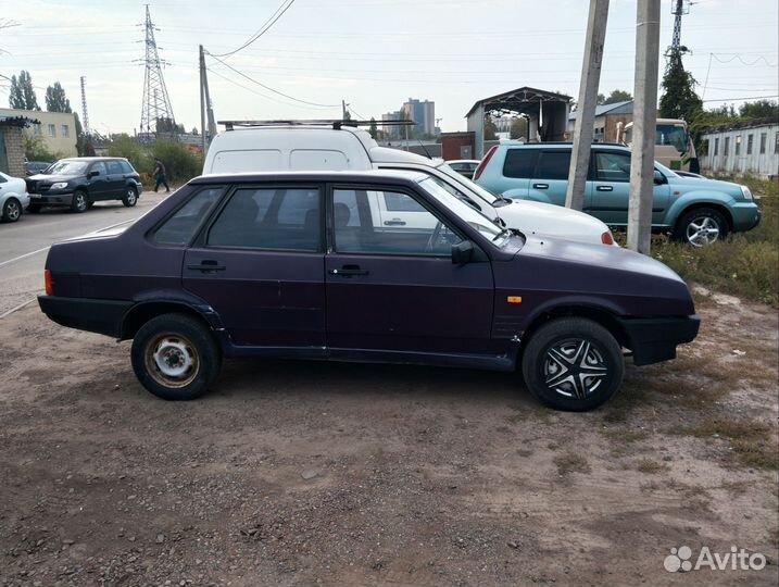 ВАЗ 21099 1.5 МТ, 1997, 206 105 км