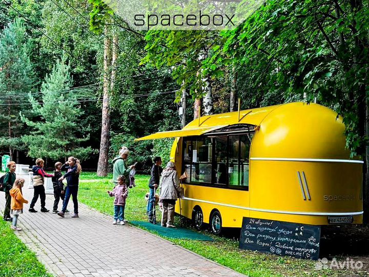 Фудтрак, Торговый павильон