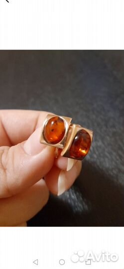 Серебряные серьги новые